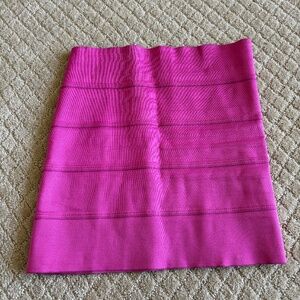Pleasure doing business pink skirt size XS
